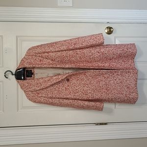 Pink wool Daphne jcrew coat size 00